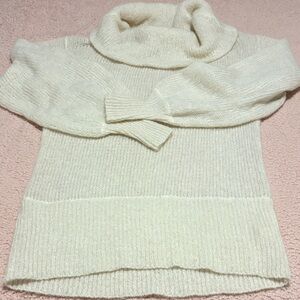 Free People Cream Size M Sweater Dress